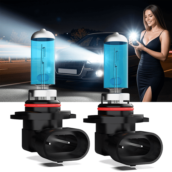 9145 Halogen Fog Light Bulb For 2000-2005 Ford Excursion,High Brightness Headlight Bulb,6000K,Pack of 2