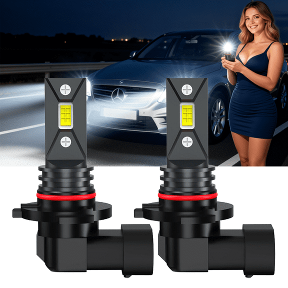 9145 LED Fog Light Bulb For 2002-2005 Dodge SX 2.0,High Brightness Headlight Bulb,6500K,Pack of 2