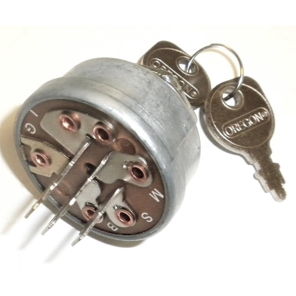 9158 Rotary Ignition Switch Compatible With AYP/CRAFTSMAN/SEARS: 158913, 532158913, 532154855, 532145499,532144921, BOBCAT/RANSOM: 128010