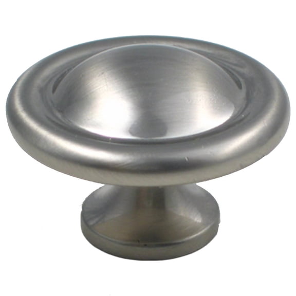 915SN 1-1/2" Cabinet Knob Satin Nickel Finish