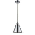 thumbnail image 1 of 916-1P-PC-M13-PC-LED-Innovations Lighting-Appalachian-3.5W 1 LED Mini Pendant in Industrial Style-7 Inches Wide by 7.5 Inches High   Polished Chrome, 1 of 1