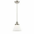 thumbnail image 1 of 916-1P-SN-G41-Innovations Lighting-Cone - 1 Light Cord Hung Mini Pendant In Industrial Style-10 Inches Tall and 8 Inches Wide-Brushed Satin Nickel, 1 of 7