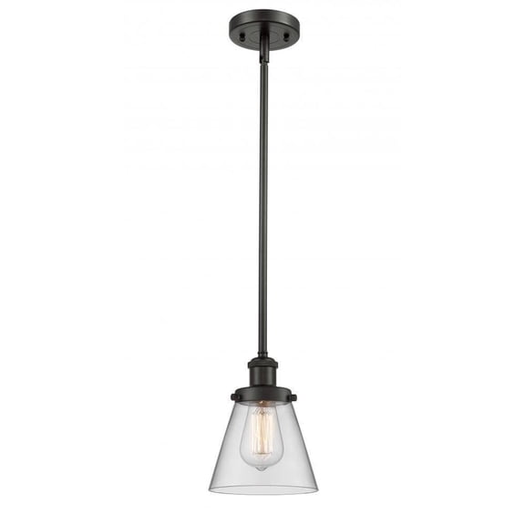 916-1S-OB-G62-LED-Innovations Lighting-Small Cone-3.5W 1 LED Pendant in Industrial Style-6 Inches Wide by 9 Inches High Oil Rubbed Bronze Finish