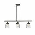 thumbnail image 1 of 916-3I-OB-G54-Innovations Lighting-Bell - 3 Light Stem Hung Island In Industrial Style-10 Inches Tall and 36 Inches Wide-Oil Rubbed Bronze, 1 of 2