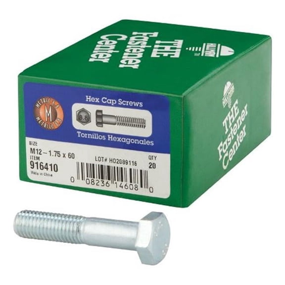 916410 M12 x 60 Hex Cap Screw Class 8.8