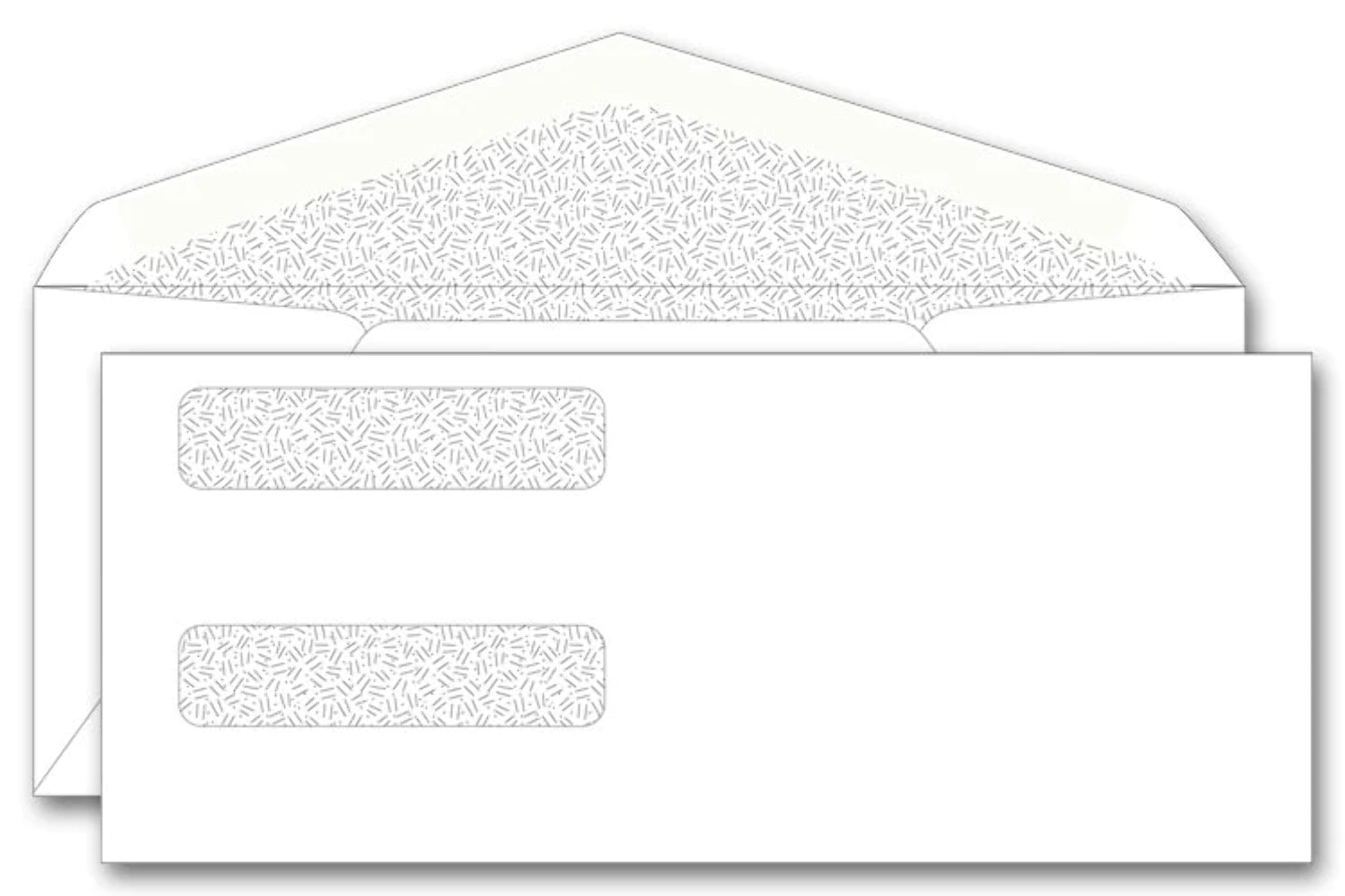 9169 Double Window Envelope 8 5/8 x 3 5/8"