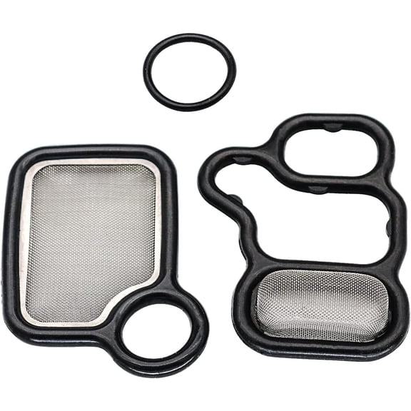 917-176 VVT VTEC Solenoid Gasket Valve Cover Set 3 pcs 15815-RAA-A02 Fits 2002-2015 Honda CR-V Accord Element Civic Si Fit Accord Crosstour,Acura RSX Base & Type S TSX RDX,15845-RAA-A01 91319-PAA-A01