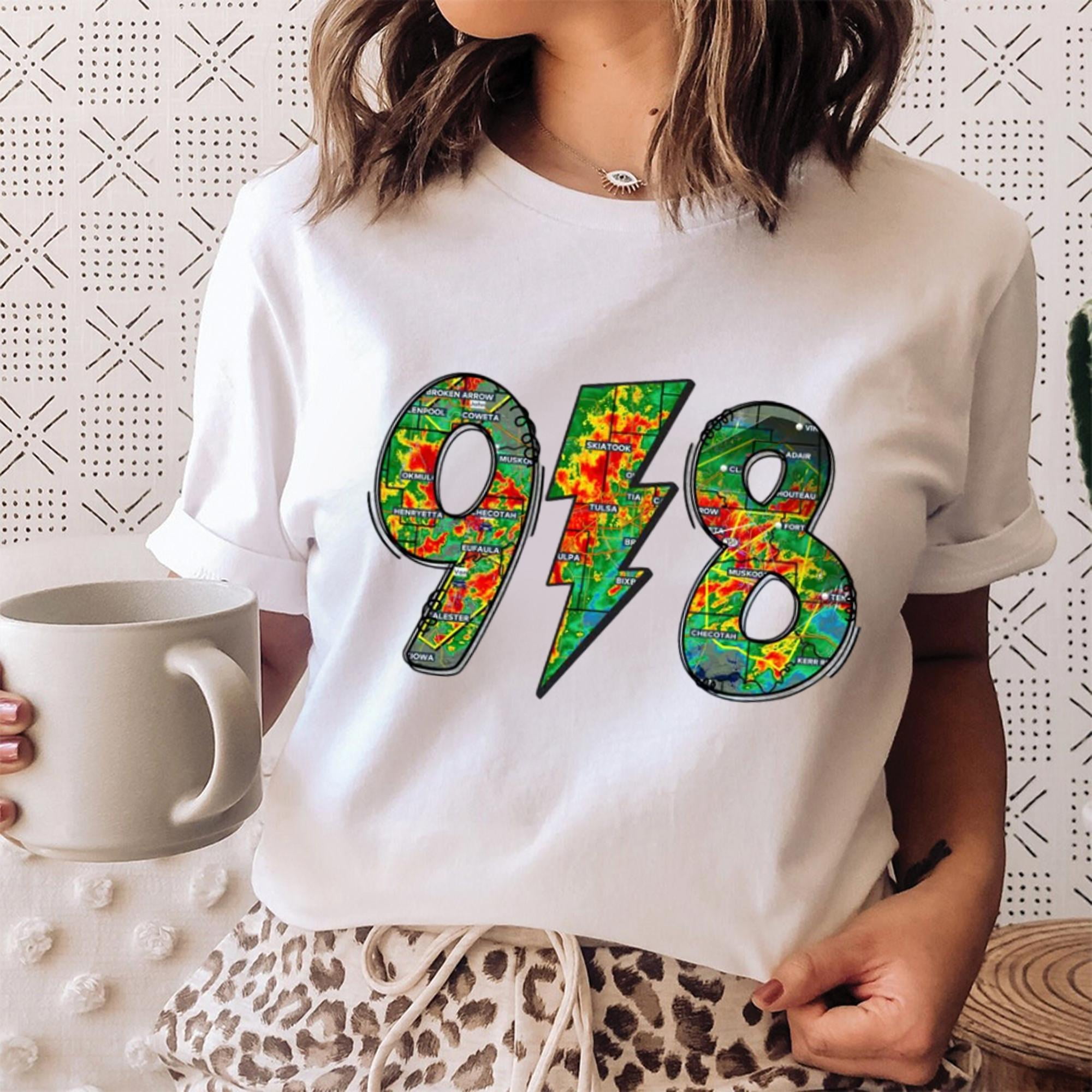 918 Weather Radar Tshirt Storm Tracker State Design, Tornado Seasono ...