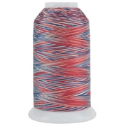 King Tut Quilting Thread 2000yd Freedom 40wt Variegated Egyptian Cotton Cone