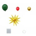 Tressv Exploding 91pcs Multicolor Balloons Christmas Tree Shaped Water Droplets ...