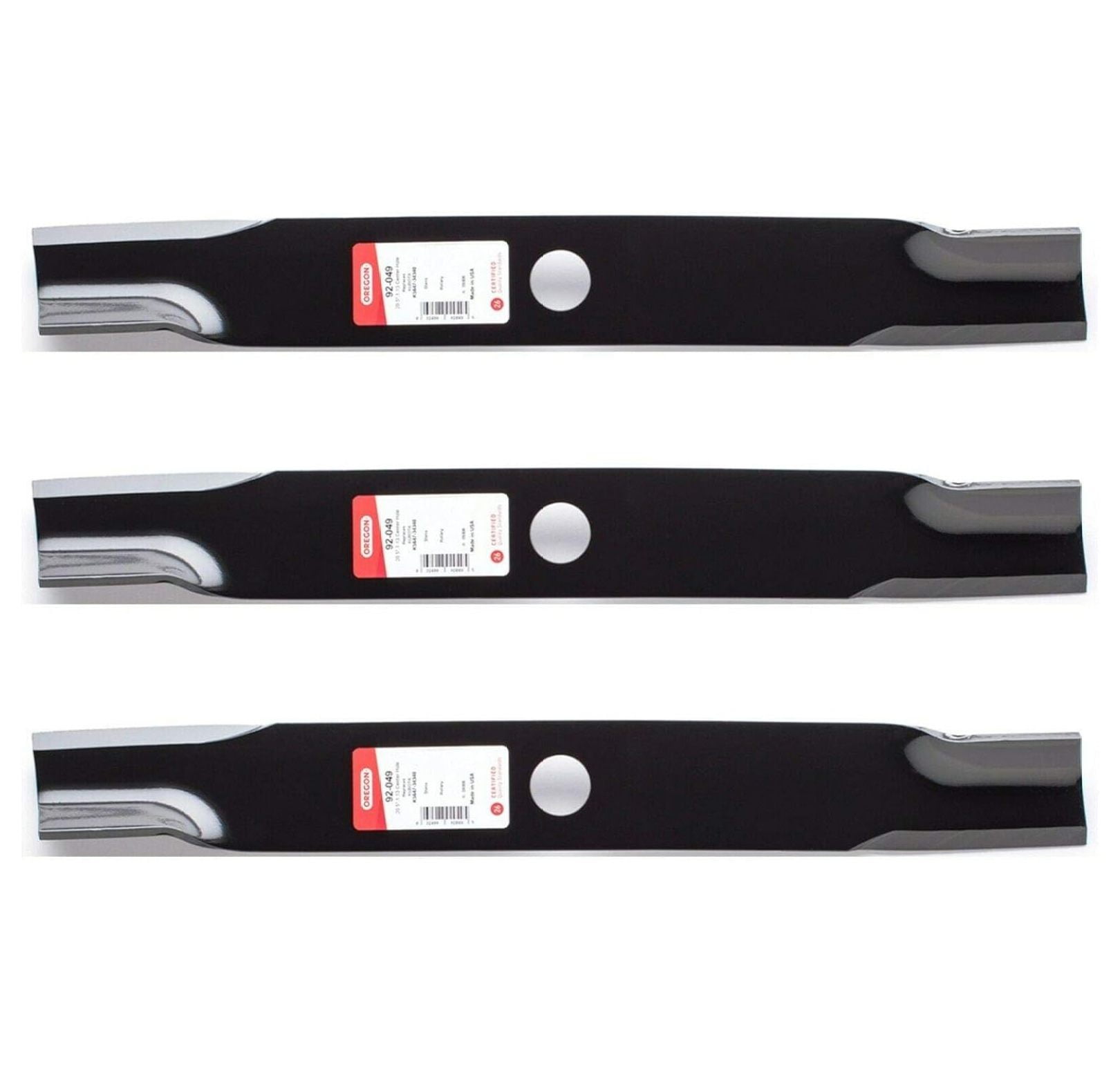 Confezione Da 3 Lame Per Rasaerba Adatte A Kubota K5575-34330, K5575-97530, Modelli GR, ZG, ZD (Ricambio Rotary 14789)