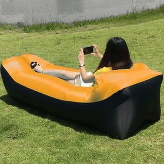 inflable lounger - aire lounger sofá para camping , senderismo