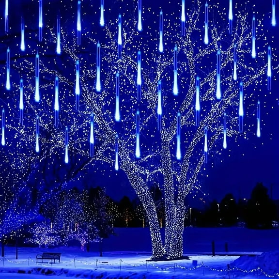 92 Leds USB Meteor Shower Lights - 8 Strands