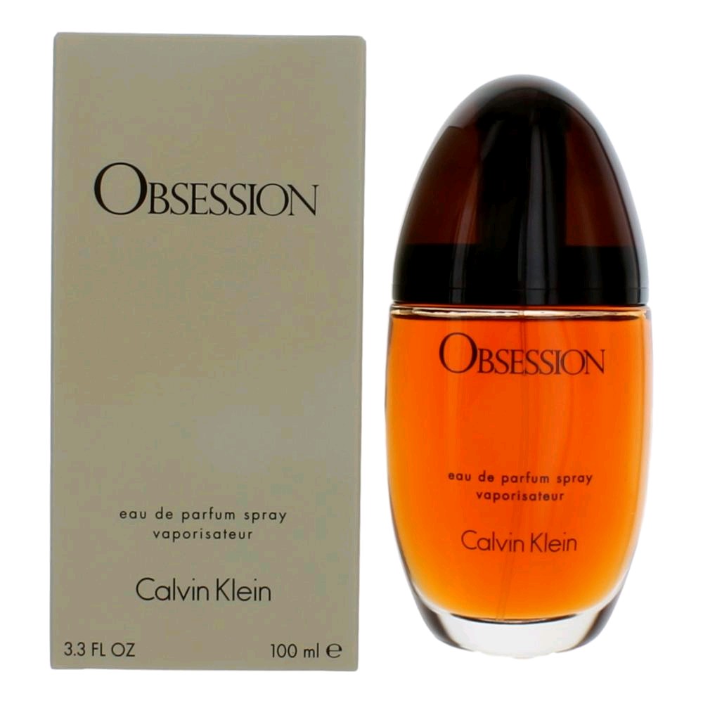 ($92 Value) Calvin Klein Obsession Eau De Parfum, Perfume For Women, 3.4 Oz - image 1 of 1