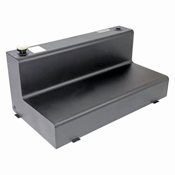 92 gal Specialty Combo Series L-Shaped Tool Box & Liquid Transfer Steel Tank - Black