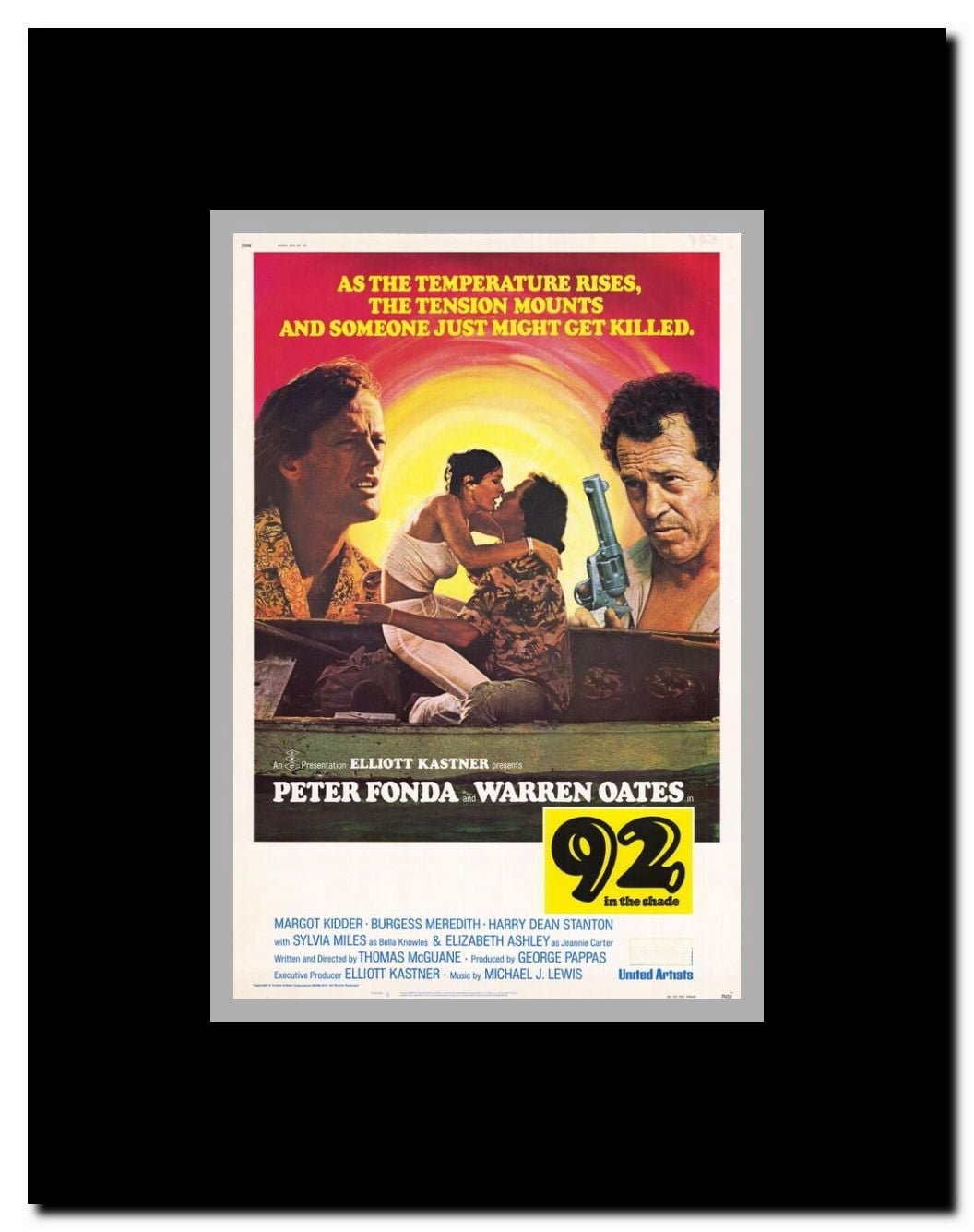 92 in the Shade Framed Movie Poster