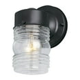 thumbnail image 1 of 92001CLBK Maxim Lighting Side Door - 1 Light Outdoor Wall Lantern-Black Finish, 1 of 1