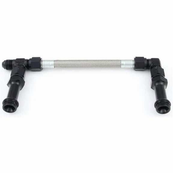 920022-BL Holley 4150 -6 AN Pro Stock Fuel Line Kit, Black