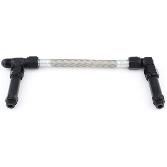 920026-BL Demon -6 AN Pro Stock Fuel Line Kit, Black