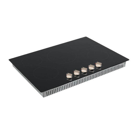 9200W 5 Burner Induction Cooktop - Electric Countertop Stove with Knob Control - 30 Inch Built-in Cooktop - Compatible Cookware - Safety Features