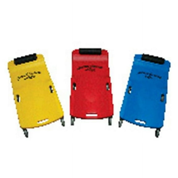 92032 Red Large Wheel Plastic Creeper