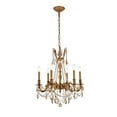 thumbnail image 1 of 9206 Rosalia Collection Chandelier D:23in H:26in Lt:6 French Gold Finish (Royal Cut Crystals), 1 of 7