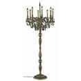 thumbnail image 1 of 9208 Rosalia Collection Floor Lamp D24in H62in Lt:8 French Gold Finish (Royal Cut Golden Teak Crystals)-Finish:French Gold, 1 of 1