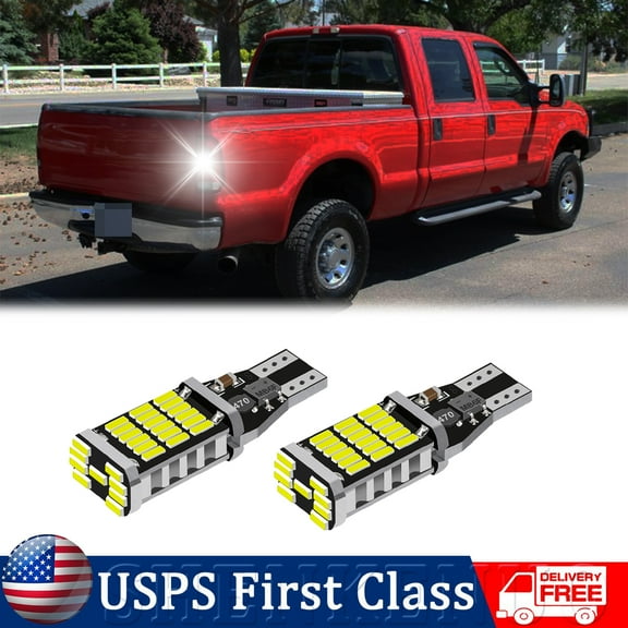 921 912 T15 LED Reverse Backup Light Bulbs for Ford F-150 F-250 F-350 Super Duty