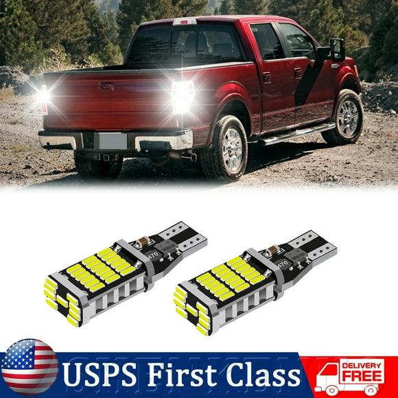 921 LED Back Up Reverse Light Bulbs for Ford F-150 2009-2014 Super Bright 6000K