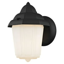 9211EW/65-Thomas Lighting-Cotswold - One Light Outdoor Wall Lantern-Matte Black Finish