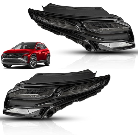 92207-CW510 & 92208-CW510 LED Daytime Running Light for 2025 Hyundai Tucson Hybrid - Upper Turn Signal Lamp (Left & Right)