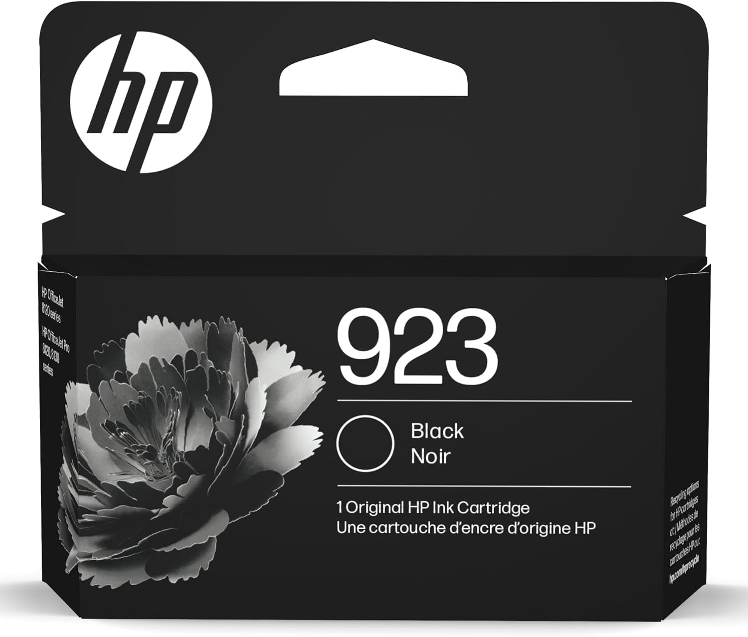 8591 Ink 923 Black Ink Cartridge Printers | Works with Printer Series: OfficeJet ...
