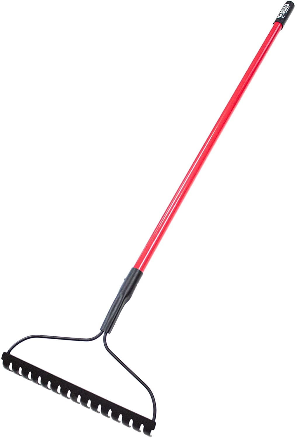 92309 12-Gauge 16-Inch Bow Rake with Fiberglass Handle and 16 Steel ...