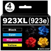 923XL 923e 923 Ink cartridges Compatible for HP 923e Ink for HP 923 Ink cartridges 4 Pack for HP OfficeJet Pro 8120 8123 8130 8133 printer