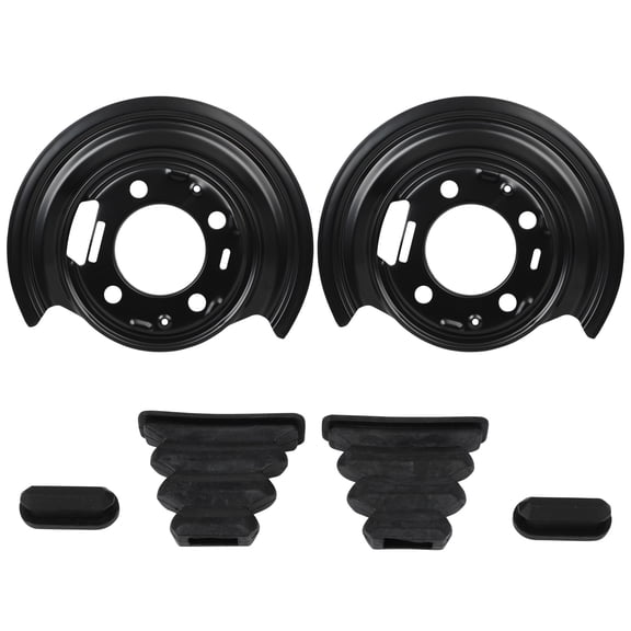 924-237 Rear Brake Dust Shields Fit For Dodge For Ram 2500 2009-2010,For Dodge For Ram 3500 2009-2010