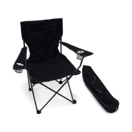 9240 Folding Chair with Carrying Bag - Black