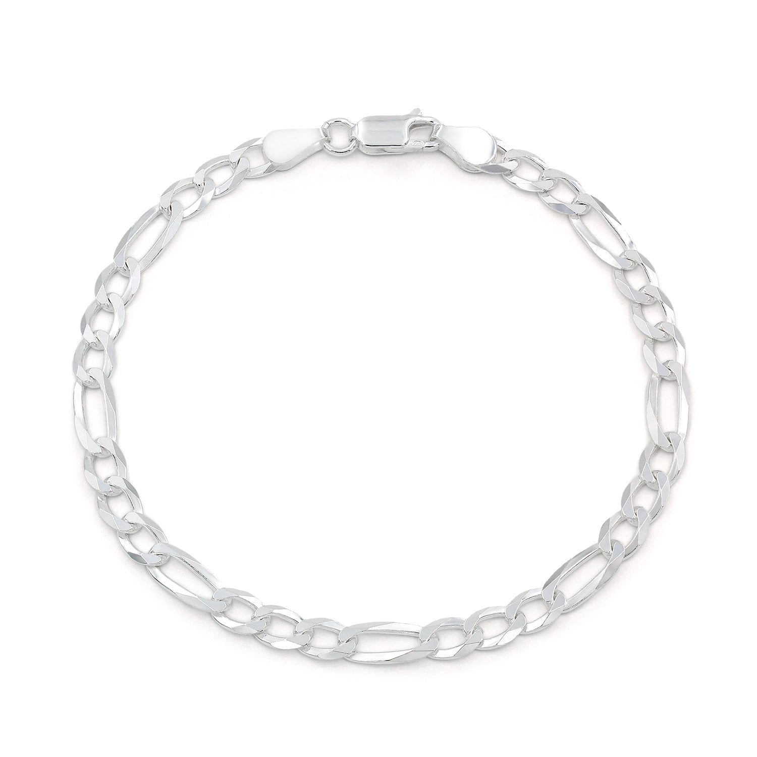 Bracciale Con Catena Figaro In Argento 925 - Albert M - Foto 12