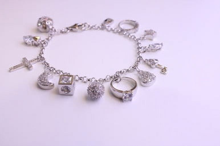 .925 S. Silver Charms Bracelet