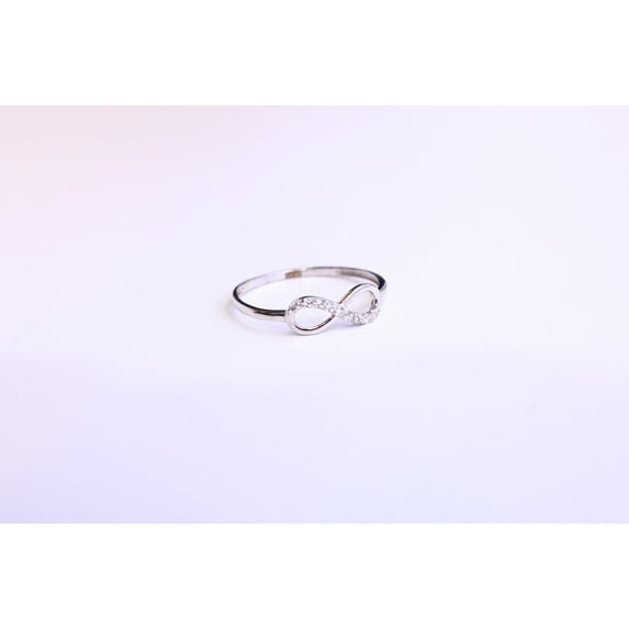 .925 S. Silver Infinity Ring