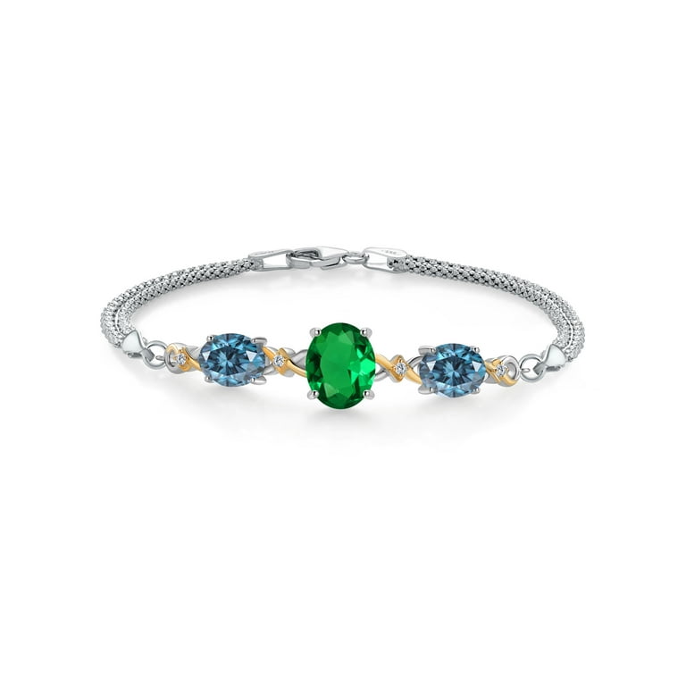 Created Blue Nano Bracelet Created Blue Nano Bracelet