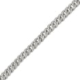 thumbnail image 1 of .925 Silver 6MM CZ Bling Bling Cuban Links Chain in Rhodium, 1 of 2