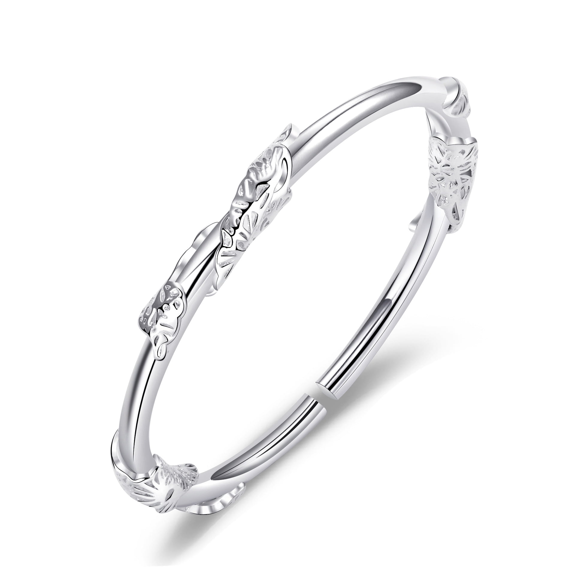 925 Silver Adjustable Bracelet&Bangle For Women Fashion