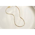 thumbnail image 1 of 925 Silver Colorful Tiny Crystal Pave Rainbow Tennis Necklace in 14k gold plating | Sterling Silver Clavicle Dainty Minimalist Jewelry | Chain Bridesmaid Best Friend Gift, 1 of 4
