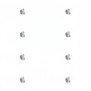 925 Silver Earring Backs Replacements,Hypoallergenic Earring Backs for Studs 4 Pairs