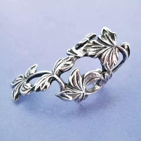 925 Silver Leaves Shape Clip Earring Women Personalized Engagement Jewelry