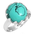 thumbnail image 1 of Turquoise Ring 925 Sterling Silver Handmade Jewelry, 1 of 6
