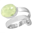 thumbnail image 1 of Natural Prehnite Women Jewelry 925 Sterling Silver Ring, 1 of 6