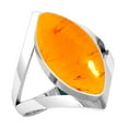 thumbnail image 1 of Amber Women Jewelry 925 Sterling Silver Ring, 1 of 9