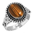 thumbnail image 1 of Natural Tiger Eye Ring 925 Sterling Silver Handmade Jewelry, 1 of 6