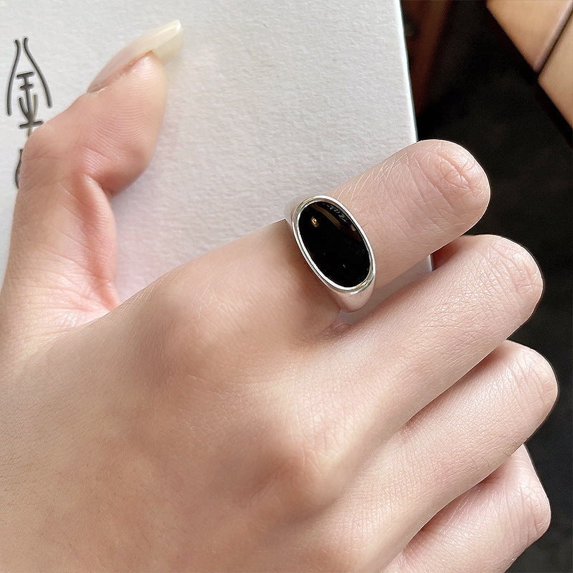 925 Silver Ring Non-fading Niche